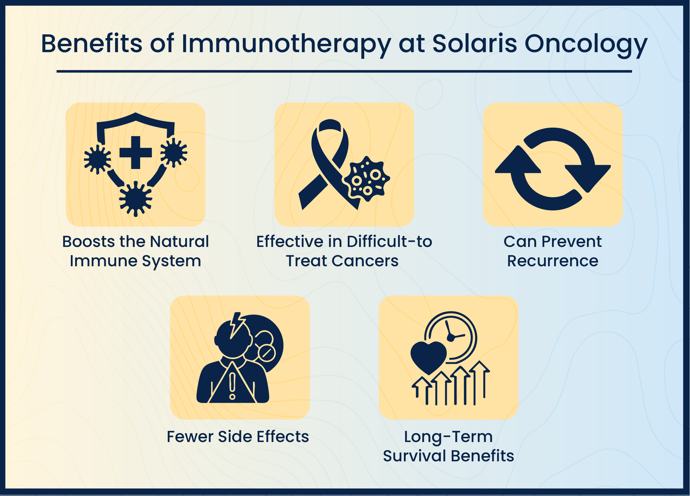 Benefits of immunotherapy
