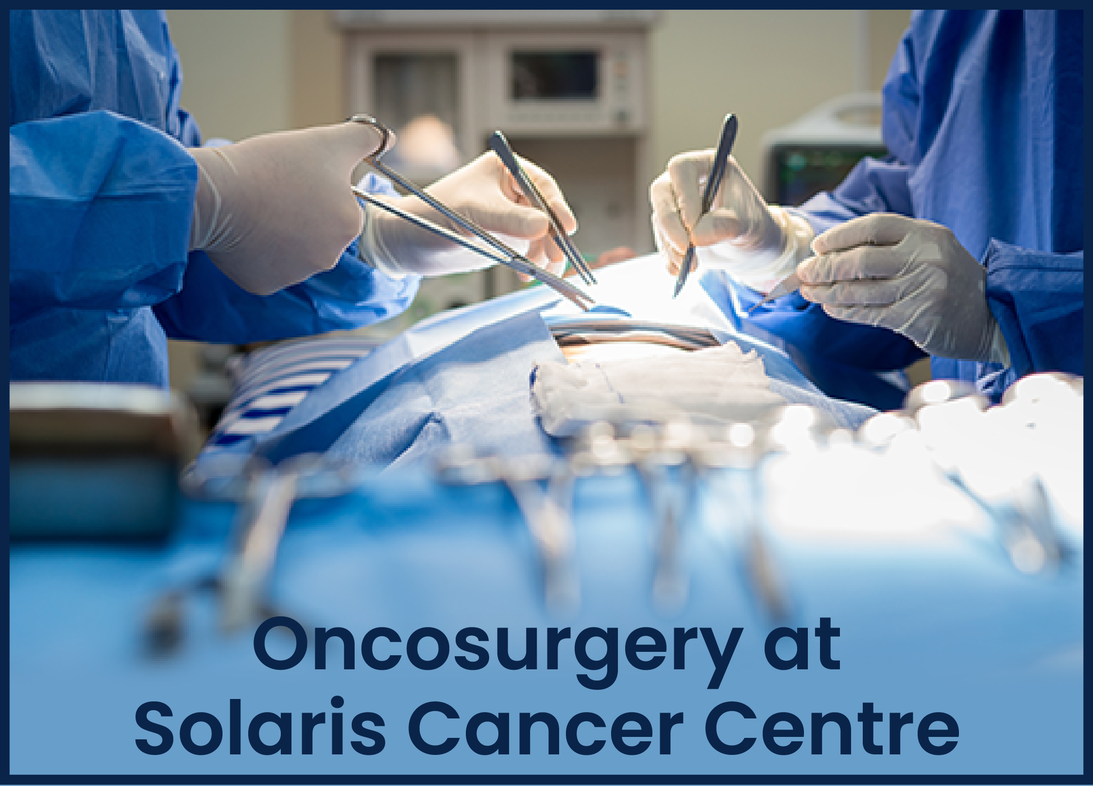 Oncosurgery at Solaris Oncology